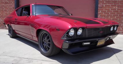Father & Son Garage Built ’69 Chevelle Looks Like it was Built by Pros!