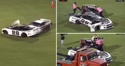 Angry Racer Turns Car Into a Weapon, Targets Competitor While Driving Backwards