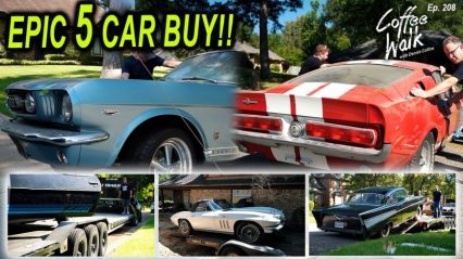 Dennis Collins Hauls in Epic 5 Car Buy – ’66 Corvette, ’67 GT500, ’66 K-Code Fastback, More!