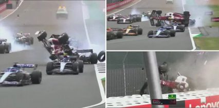 Scary Wreck From British GP Goes Viral