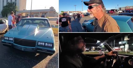 Monza Cruises His New Street Outlaws Ride at the NSRA Southwest Street Rod Nationals