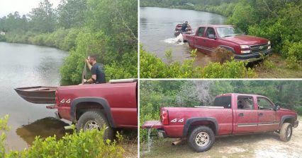 Redneck Boat Launch Comes Inches From Going Incredibly Wrong
