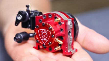 World’s Smallest Rotary Engine Revs to a Crazy 30,000 RPM