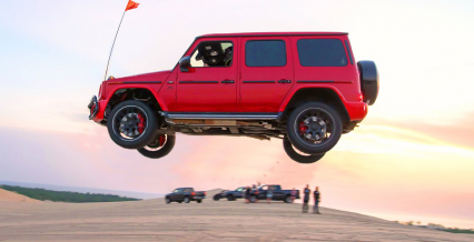 G-Wagon Durability Test Goes to Extreme Aerial Lengths