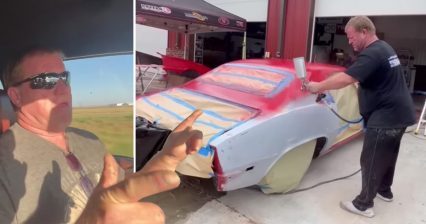 Street Outlaws Reaper Posts Video Ranting About $10k Fine For DIY Painting Job Outside