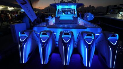 This 65′ Center Console Yacht is Sporting 3100 Horsepower!
