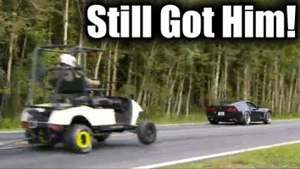 This Turbo/Nitrous Golf Cart Can’t Be Beat!