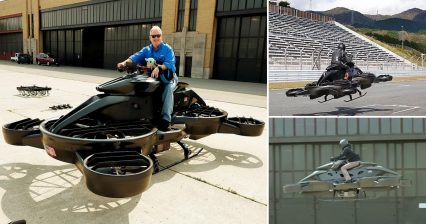 Flying Bike Makes Debut at Detroit Auto Show
