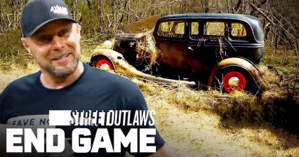Axman Hauls Rusty ’34 Ford From the Weeds to Compete on “Street Outlaws: End Game”
