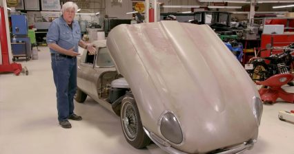 Jay Leno Finds a 17k Mile Classic Barn Find Hiding Under a Pile of Junk
