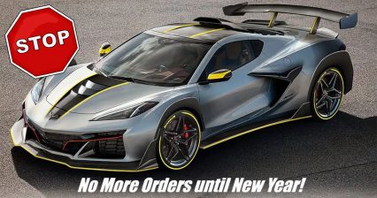 GM Cuts Off 2023 Corvette Z06 Orders, New Z06 is Going to be Rare!