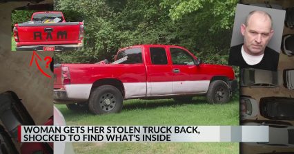 Truck Gets Stolen, Woman is Shocked at the Contents When She Gets it Back