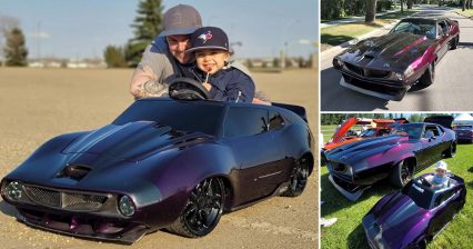 Dad Builds Son Replica of His Car and Gets the Ultimate Reaction