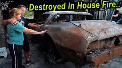 Dennis Collins Runs Into the Sad Sight of Two Iconic Bandit Run Trans Ams in House Fire