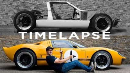 DIY Dream Car – The 4000 Hour Home Built GT40 Timelapsed Into Just 17 Minutes