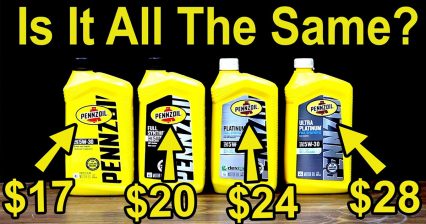 Is All Motor Oil the Same? Four Levels of Pennzoil Motor Oil Compared