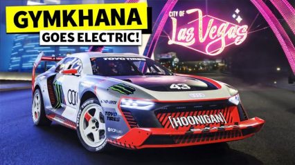 Ken Block Goes Full Electrikhana With Insane Audi S1″Hoonitron”