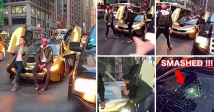 BMW Driver Blocks NYC Street for Photoshoot… Until the Ultimate Road Rager is Unleashed