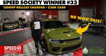 Giving Away a 1200 HP Hellcat Charger – The Winner’s Reaction was Priceless!