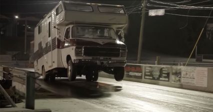 “Faster With Finnegan” Creates Crazy Stunts With Wheelie Motorhome