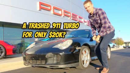 This is What a $20k Porsche 911 Turbo Looks Like (A $60k Car) – Ex Las Vegas Rental Beater