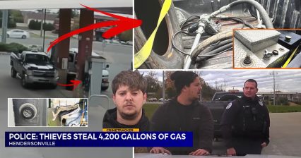 Free Fuel! – Police Bust Thieves Caught Stealing 4,200 Gallons of Gas With Clever Scheme