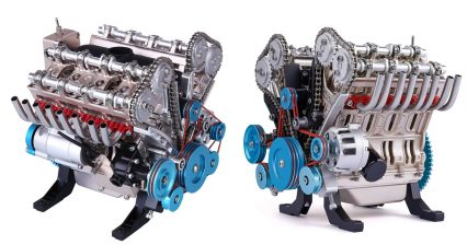 Build a V8 Engine Model Kit That Actually Runs!