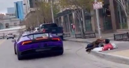 Lambo Owner Revs at Sleeping Homeless Person, Now He’s Getting All the Wrong Attention