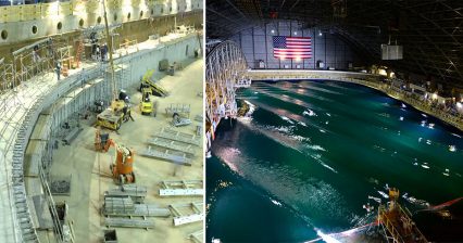 The Navy Needed to Test Ships so it Made an Indoor Ocean