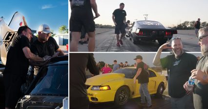 Big Marc’s “Back of the Track Race” – Boosted GT Shows up When Helleanor Goes Small, (Daddy Dave, Lutz)
