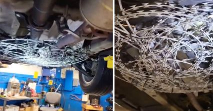Car Owner Rigs Elaborate Booby Trap to Prevent Catalytic Converter Theft