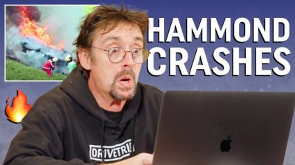 Richard Hammond Reacts to All of His Crashes