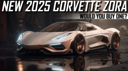 Artificial Intelligence Imagines Upcoming 2025 Corvette “Zora”
