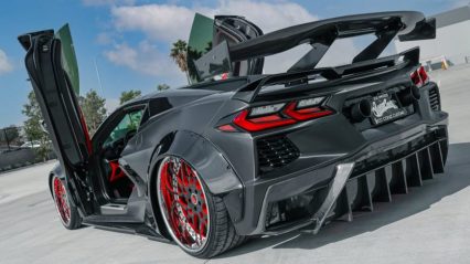 C8 Corvette Gets New Life With West Coast Customs Widebody Conversion