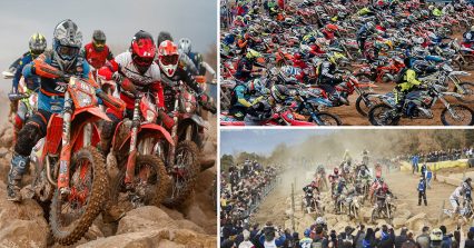 541 Dirt Bikes Starting a Race at the Same Time is a Formula for Complete CHAOS