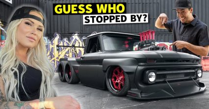 900hp Supercharged 6 Wheel Chevy C10 Gets WILD at Hoonigan