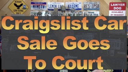 Craigslist Deal Gone Wrong – How to Avoid Ending up in Court Like This Guy