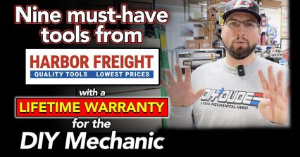 Nine must-have LIFETIME WARRANTY Items From Harbor Freight for the DIY Mechanic