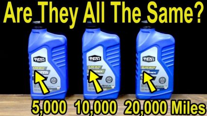 Are All Motor Oils the Same? Comparing 5k, 10k, and 20k Mile Motor Oil From the Same Brand