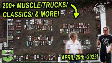 Dennis Collins Unearths 200+ Barn Find Cars, One Could be Yours!