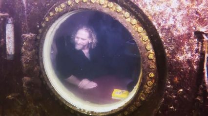 Man Breaks Record for Longest Time Living Underwater
