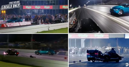 2014 Mustang GT Gets WRECKED Mid-Race in Street Outlaws: Locals Only