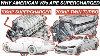 Why Are Factory Boosted American V8s Always Supercharged and Never Turbocharged? Let’s Explore.