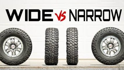 3 Scientific Experiments to Settle This | Wide vs Narrow Off-Road Tires