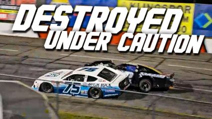 Full Throttle Wreck Under Caution – Charges Filed Following Assault on Driver’s Spotter