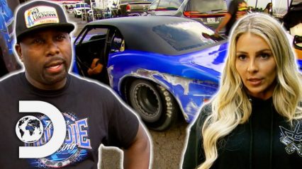 Boddie Collides Into A Wall In Confrontation Against Lizzy Musi | Street Outlaws: No Prep Kings