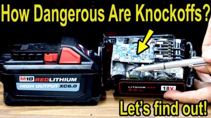 How Dangerous are Knock Off Tool Batteries? Are They BETTER Than Name Brand?