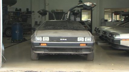 1981 DeLorean with 977 Miles Found in Barn