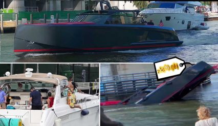 $4m Stealth Yacht Sinks in Miami River – Dark Side of Miami Boating Compilation