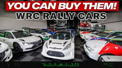 Used Car Dealership Full of WRC Rally Icons that ANYONE Can Buy